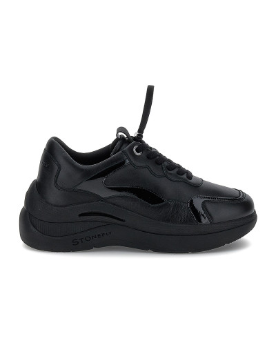 Stonefly sneakers donna Rocha 5 in nappa nero 221676