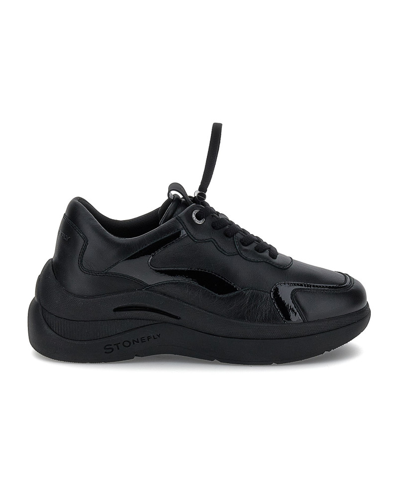 Stonefly sneakers donna Rocha 5 in nappa nero 221676