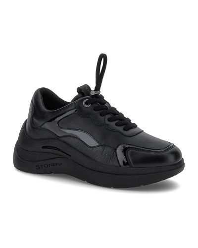 Stonefly sneakers donna Rocha 5 in nappa nero 221676
