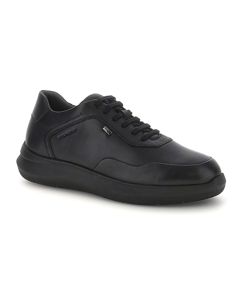 Stonefly sneakers uomo Seven Season 8 in nappa nero 223008