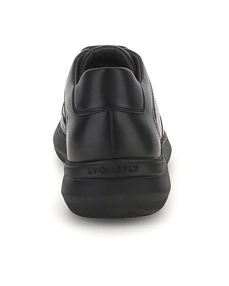 Stonefly sneakers uomo Seven Season 8 in nappa nero 223008