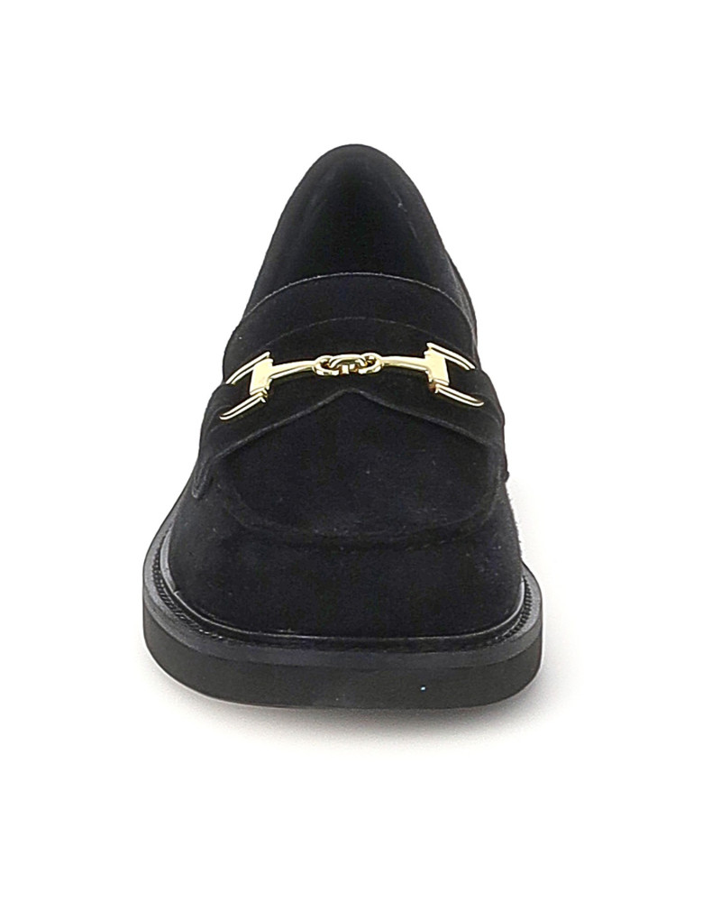 Stonefly mocassini donna Celine 5 scomosciato nero 223049