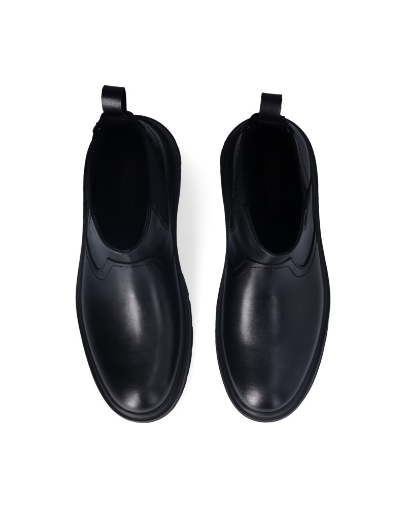 Liu Jo stiveletti beatles in pelle nero SF5093EX