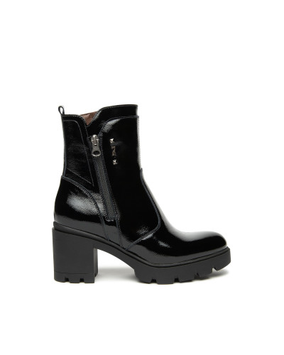 Nero Giardini stivaletti donna in naplak nero I514880D100