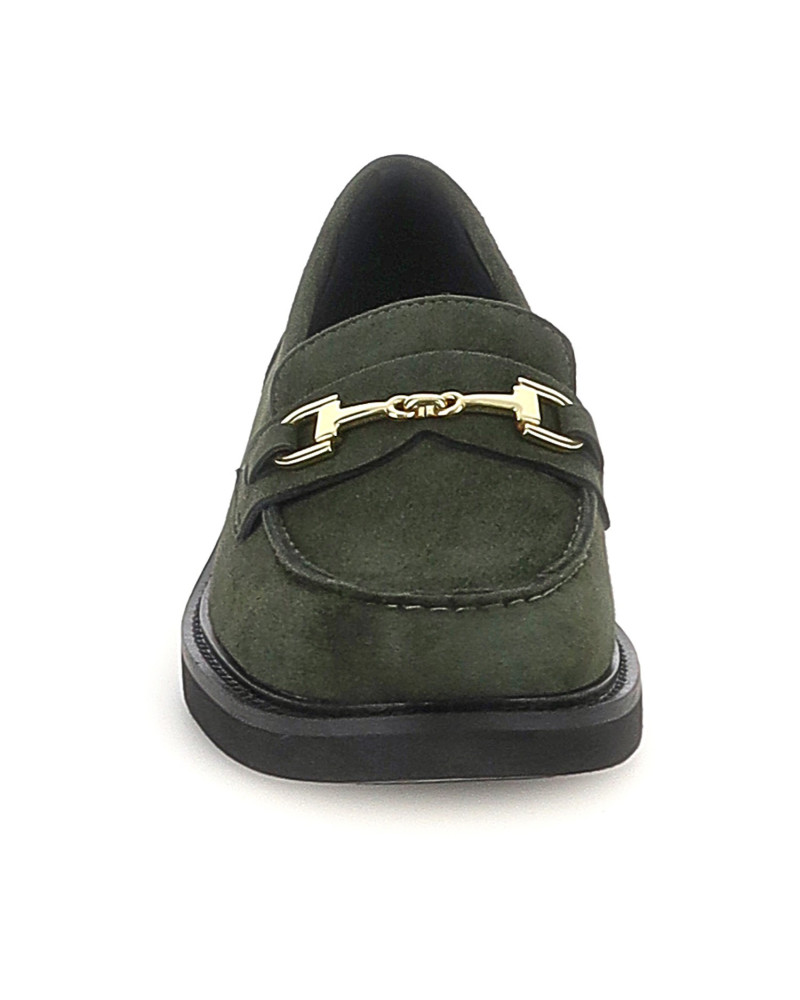 Stonefly mocassini donna Celine 5 scamosciato green 223049