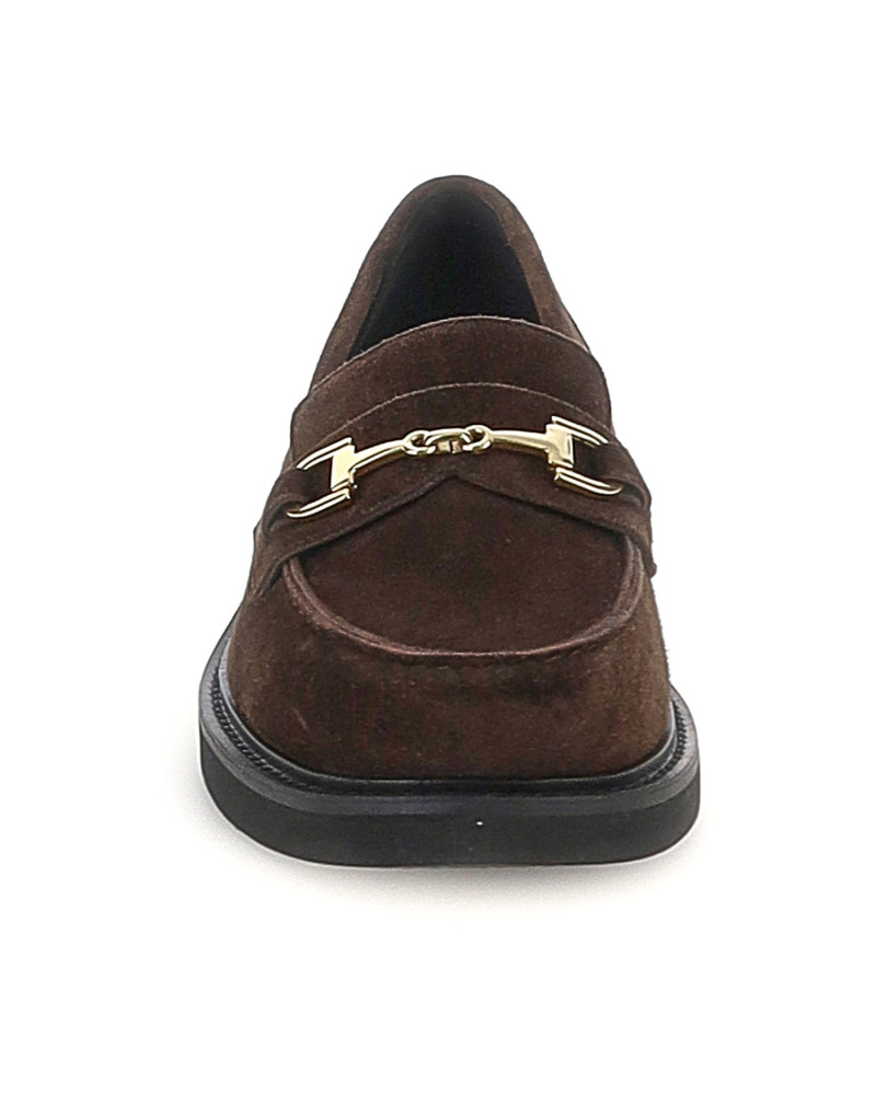 Stonefly mocassini donna Celine 5 scamosciato coffee 223049