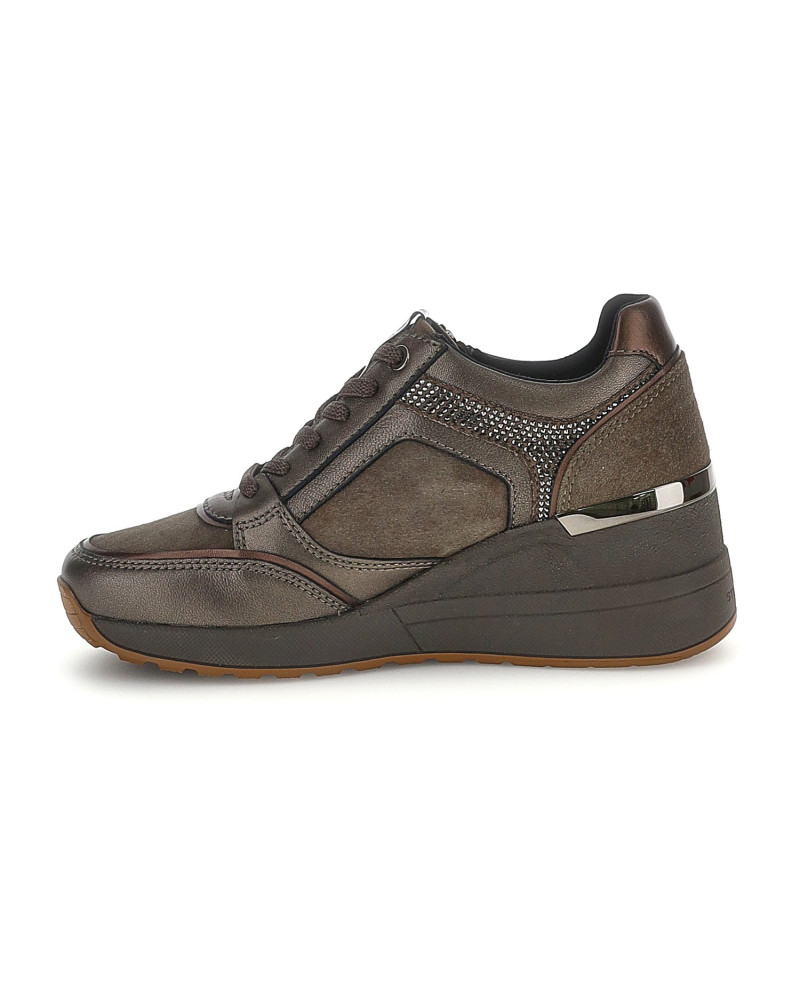 Stonefly sneakers donna Mina 1 pelle e camoscio gray 223104