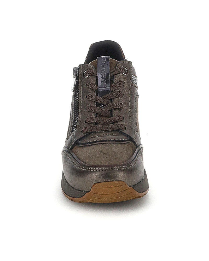 Stonefly sneakers donna Mina 1 pelle e camoscio gray 223104