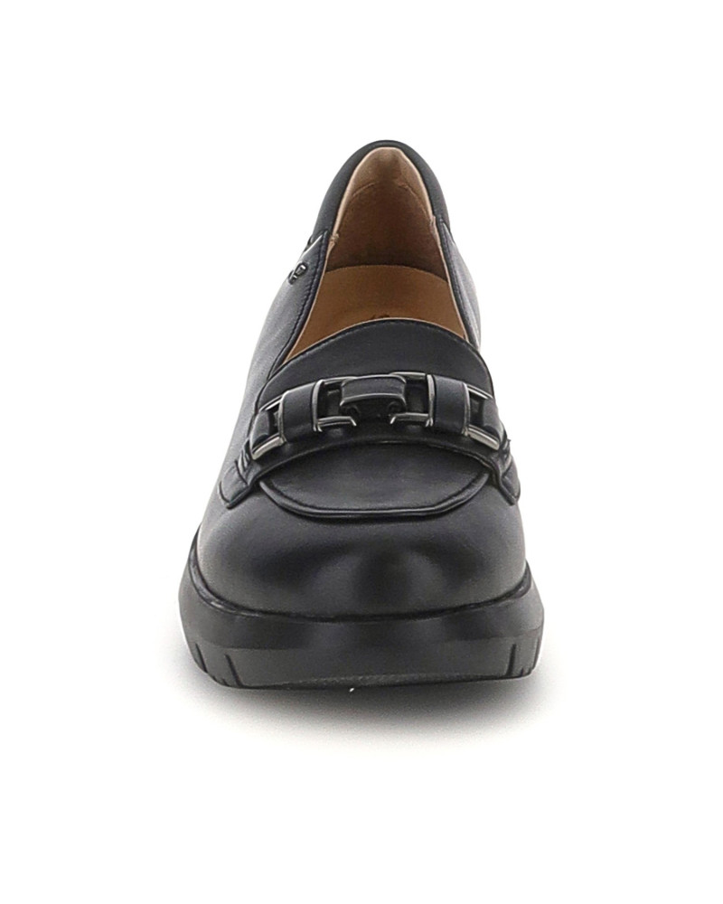 Stonefly mocassini donna Plume 37 in pelle nero 222328