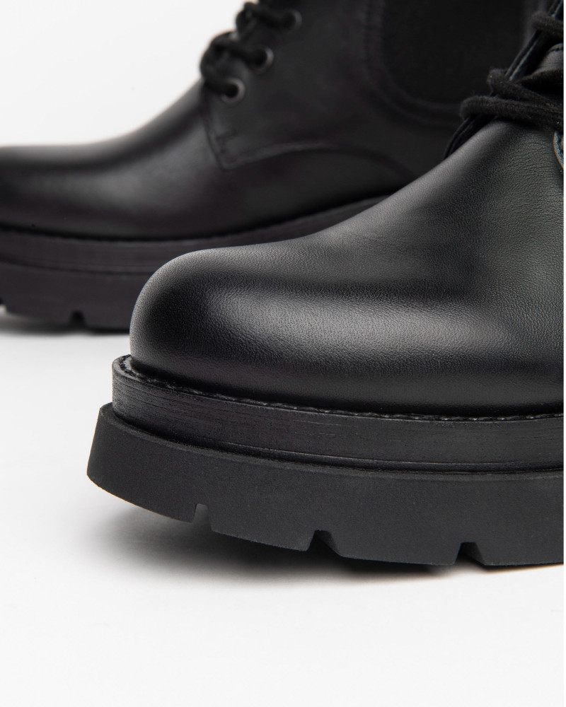 Nero Giardini anfibi donna in pelle I411943D100