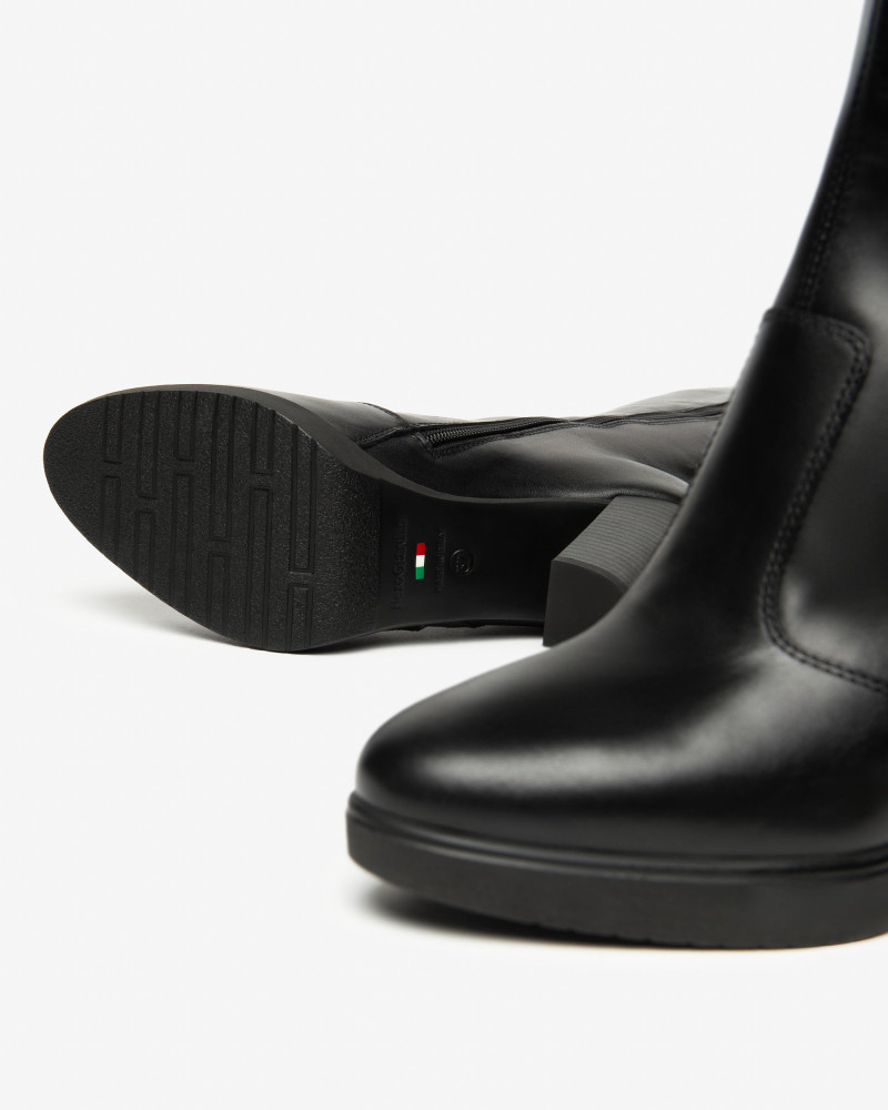 Nero Giardini stivali donna in pelle nero I514610D100