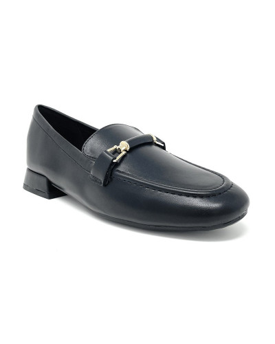 Francesco Milano mocassini donna in pelle nero G04-06A