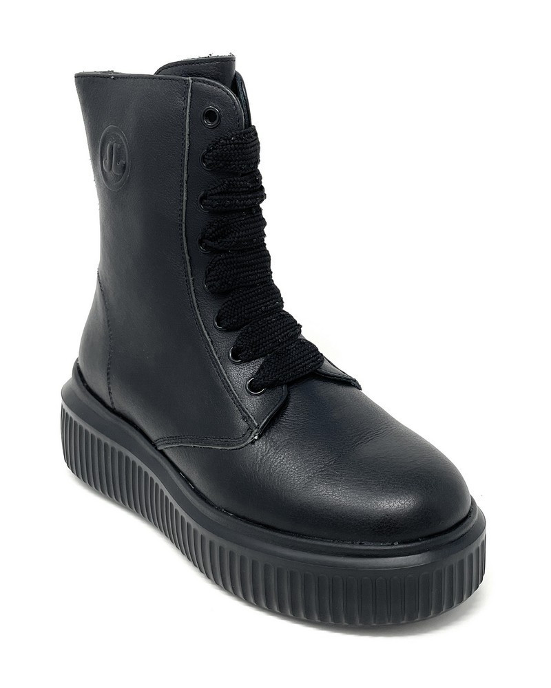 Janet & Janet anfibii donna in pelle black J 403