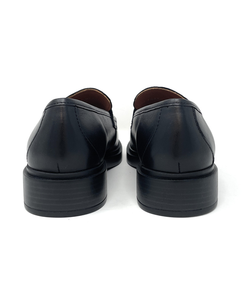 Vueva mocassini donna in pelle nero WS-503R03