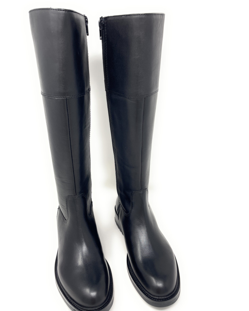 Vueva stivali donna in pelle black WB66H05