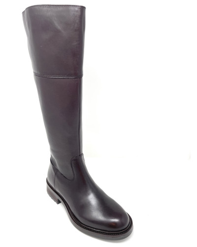 Vueva stivali donna in pelle brown WB66H05