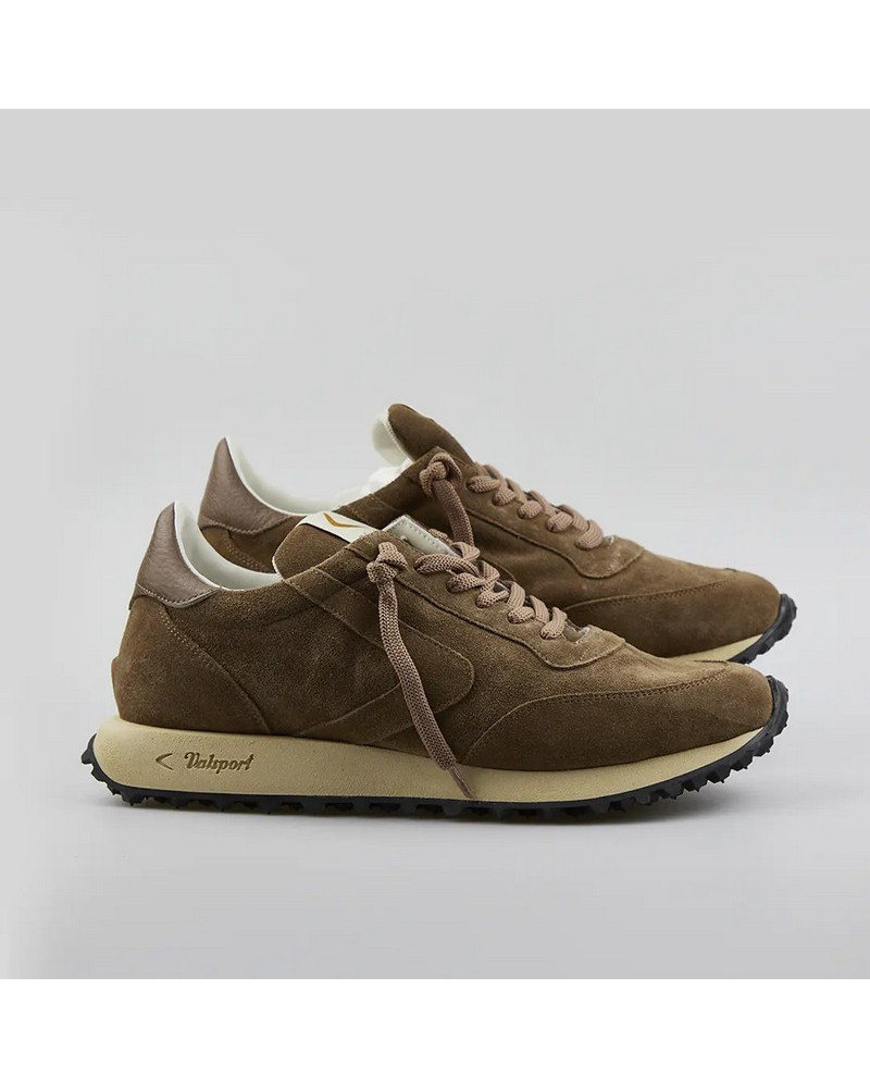 Valsport sneakers uomo Start City in suede marrone VSR2751