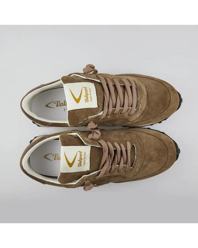 Valsport sneakers uomo Start City in suede marrone VSR2751