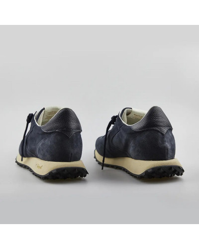 Valsport sneakers uomo Start City in suede blu VSR2585M 04