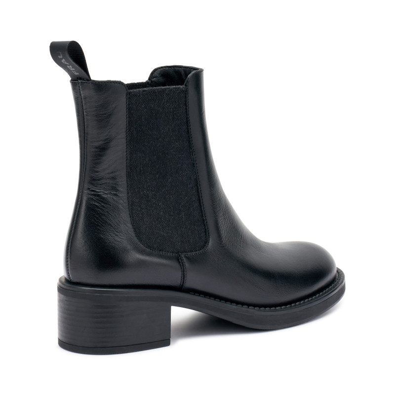 Frau beatles donna in pelle nero 82L5