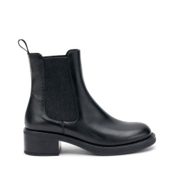 Frau beatles donna in pelle nero 82L5