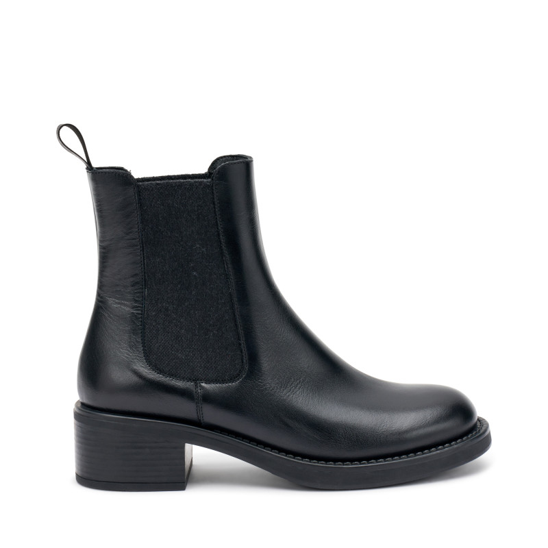 Frau beatles donna in pelle nero 82L5