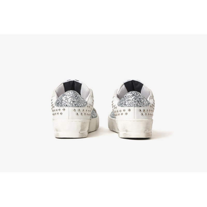 2Star sneakers donna Enjoy star bianco argento 2SD5078 064