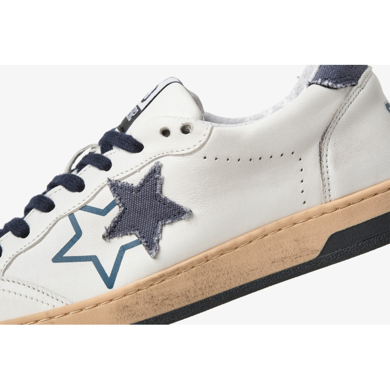 2Star Sneakers uomo Week star white-blue 2SU5055 032