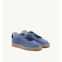 Soldini sneakers uomo Akira Amalfi scamosciata lago blu 80000ASL2
