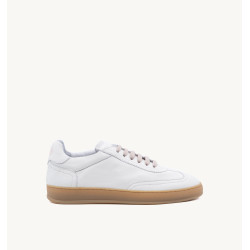 Soldini sneakers donna Akira Vieste in pelle bianco peonia 80000VSL2