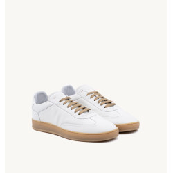 Soldini sneakers donna Akira Vieste in pelle bianco peonia 80000VSL2
