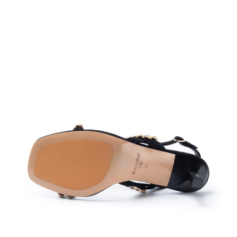 Emanuelle Vee sandali donna Rosita black 230 12