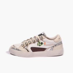 Emanuelle Vee sneakers donna Soledad ivory pweter 900 20