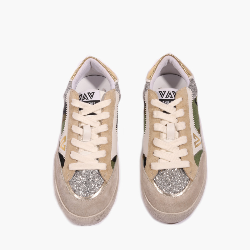 Emanuelle Vee sneakers donna Soledad multi military 900 21