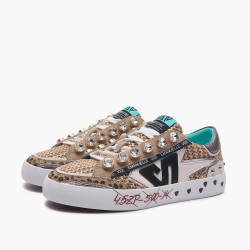 Emanuelle Vee sneakers donna Soledad multi ivory 900 22