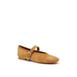 Frau ballerina donna scamosciata col. segale 69B3