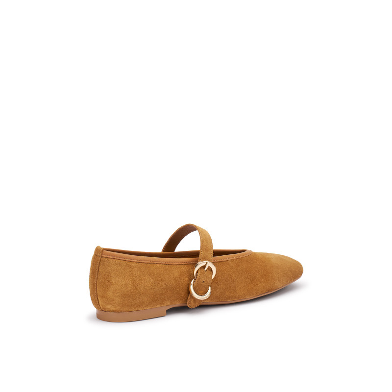 Frau ballerina donna scamosciata col. segale 69B3