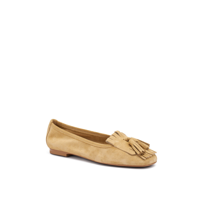 Frau ballerina scamosciata col. frumento 69B7