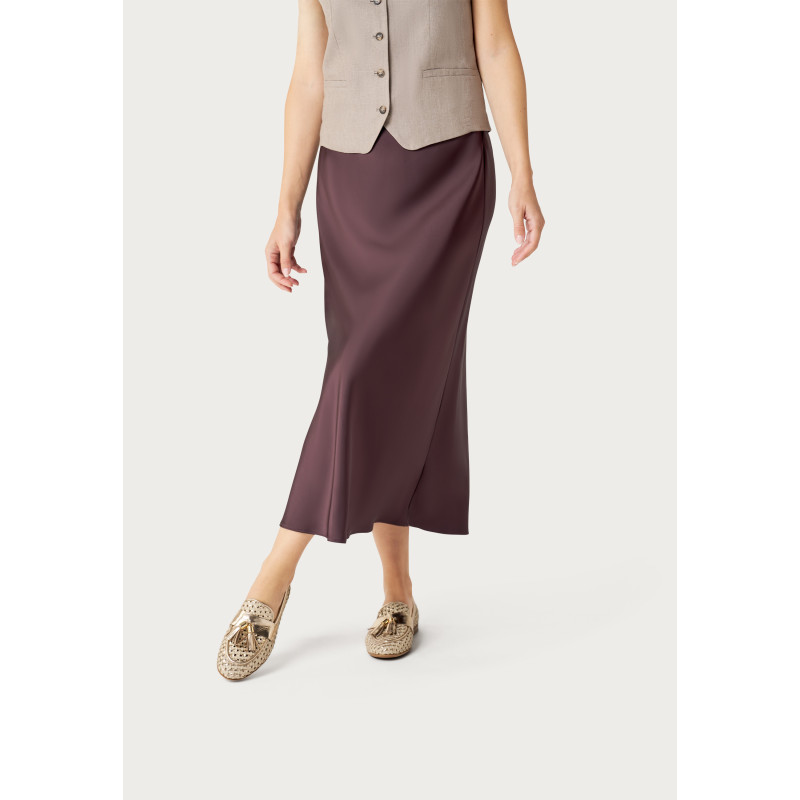 Frau mocassini donna in pelle intrecciata oro 95K6