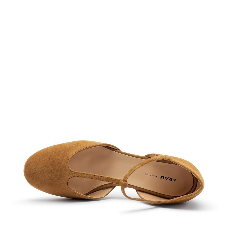 Frau decolleté Tbar in pelle scamosciata sella 66B7