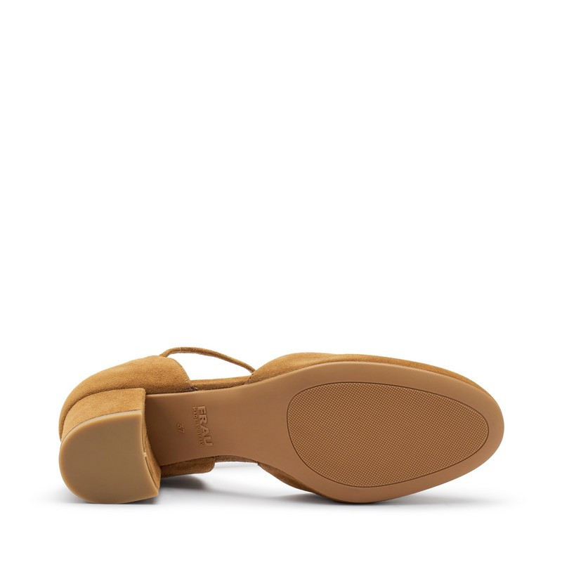 Frau decolleté Tbar in pelle scamosciata sella 66B7