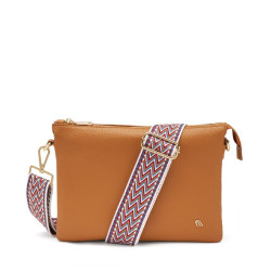 Frau borsa cuoio in pelle con tracolla B312