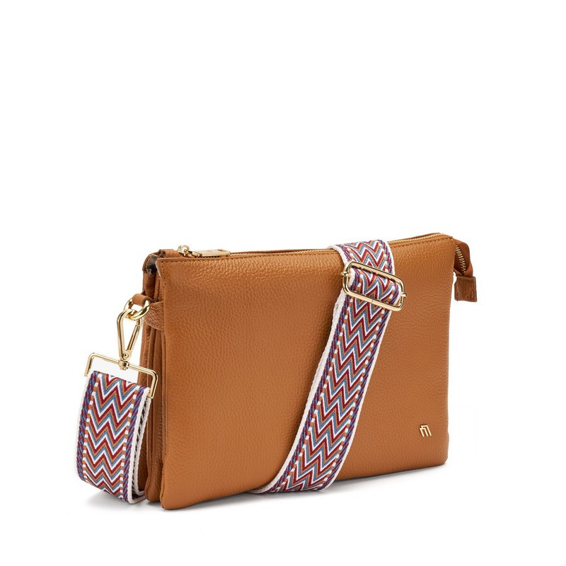 Frau borsa cuoio in pelle con tracolla B312