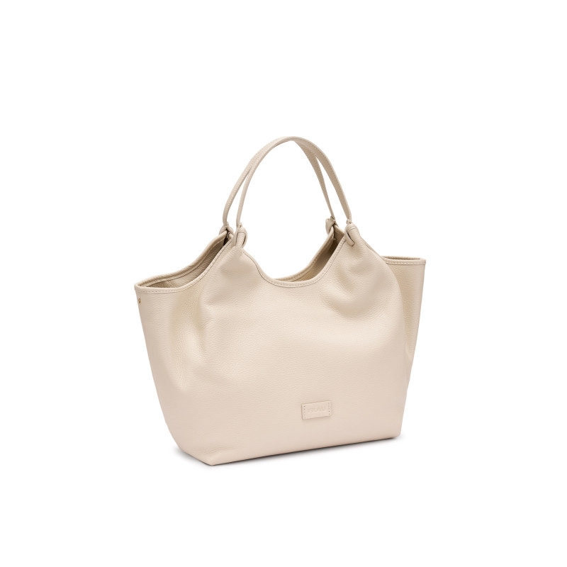 Frau borsa maxi shopper crema B316