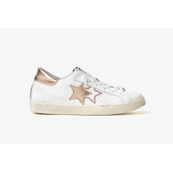 2Star sneakers donna Prime star bianco argento 2SD5105 091