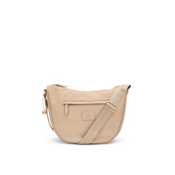 Frau borsa a spalla in tessuto beige B966