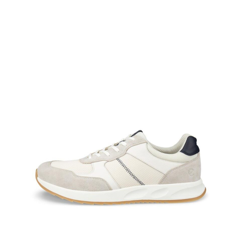 ECCO sneakers uomo Otm M pelle e tessuto white bianco 560804 61711