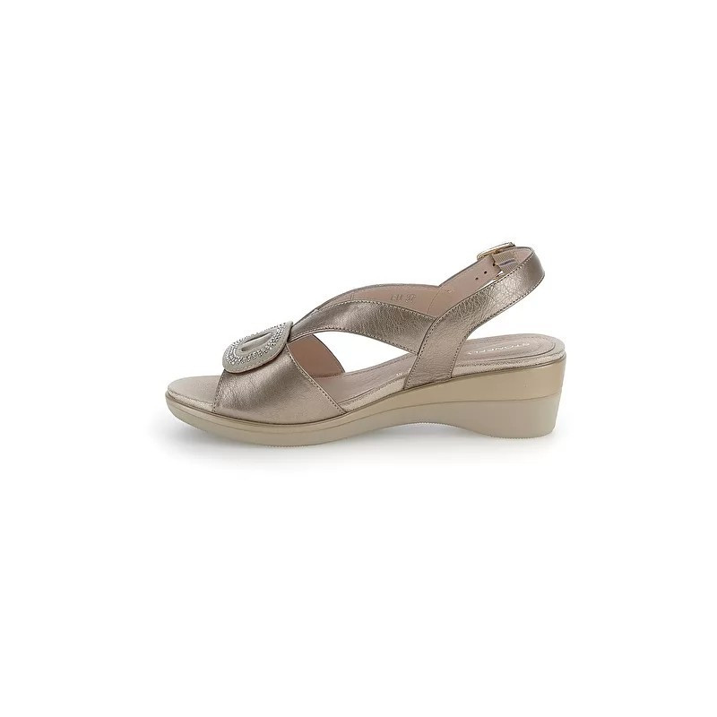 Stonefly sandalo Vanity III in nappa metal fizz 220860