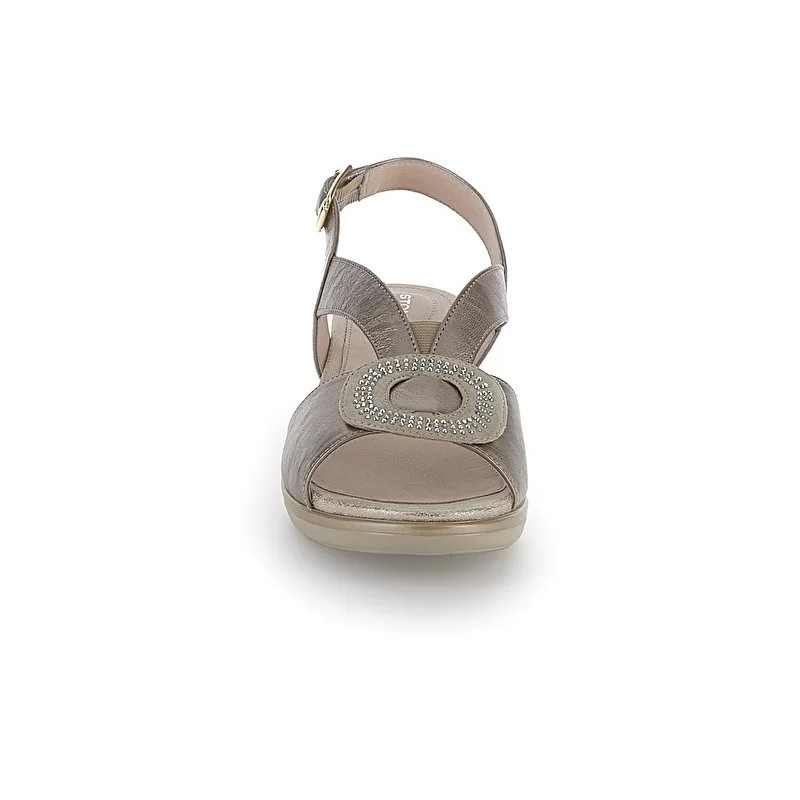 Stonefly sandalo Vanity III in nappa metal fizz 220860