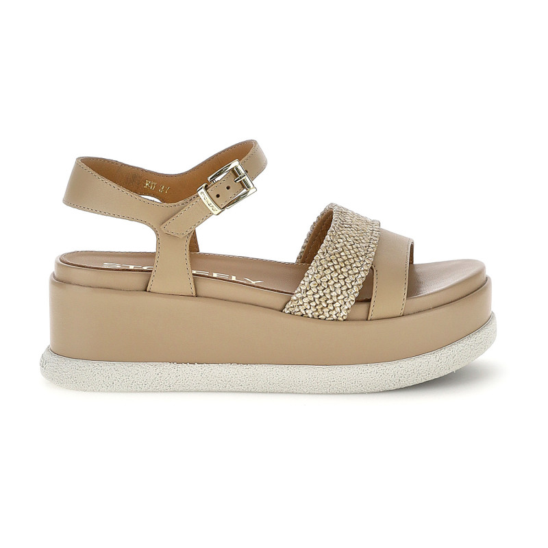 Stonefly sandali Arianna 4 in pelle sesame beige 223737